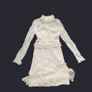 Alexis White Lace Dress